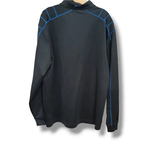 Las Vegas Nevada Motor Raceway Nike Golf Dri-fit men's half zip black Jacket - Picture 6 of 10